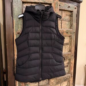 Lululemon Athletica Black Puffer Vest